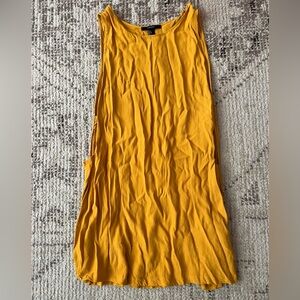 Mustard yellow dress